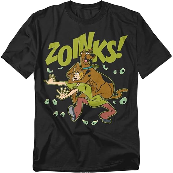 Amazon.com: Scooby Doo Shaggy and Zoinks Men's White Graphic
